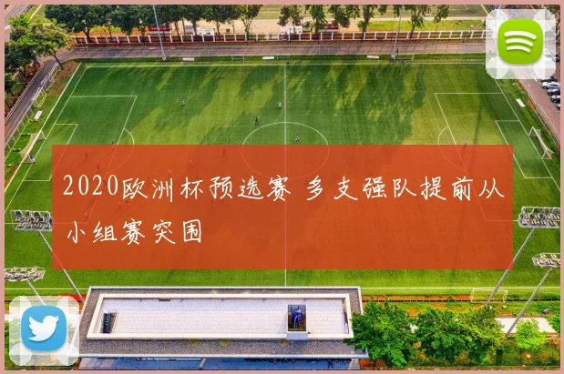2020欧洲杯预选赛 多支强队提前从小组赛突围