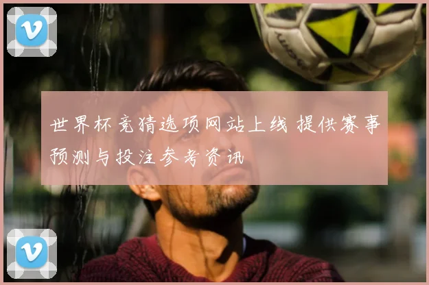 世界杯竞猜选项网站上线 提供赛事预测与投注参考资讯